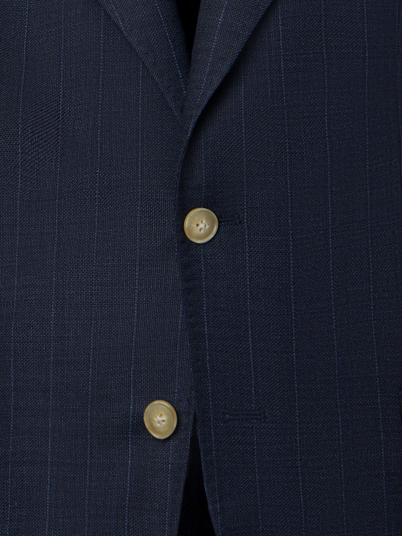 Navy blue unique diplomatic blazer