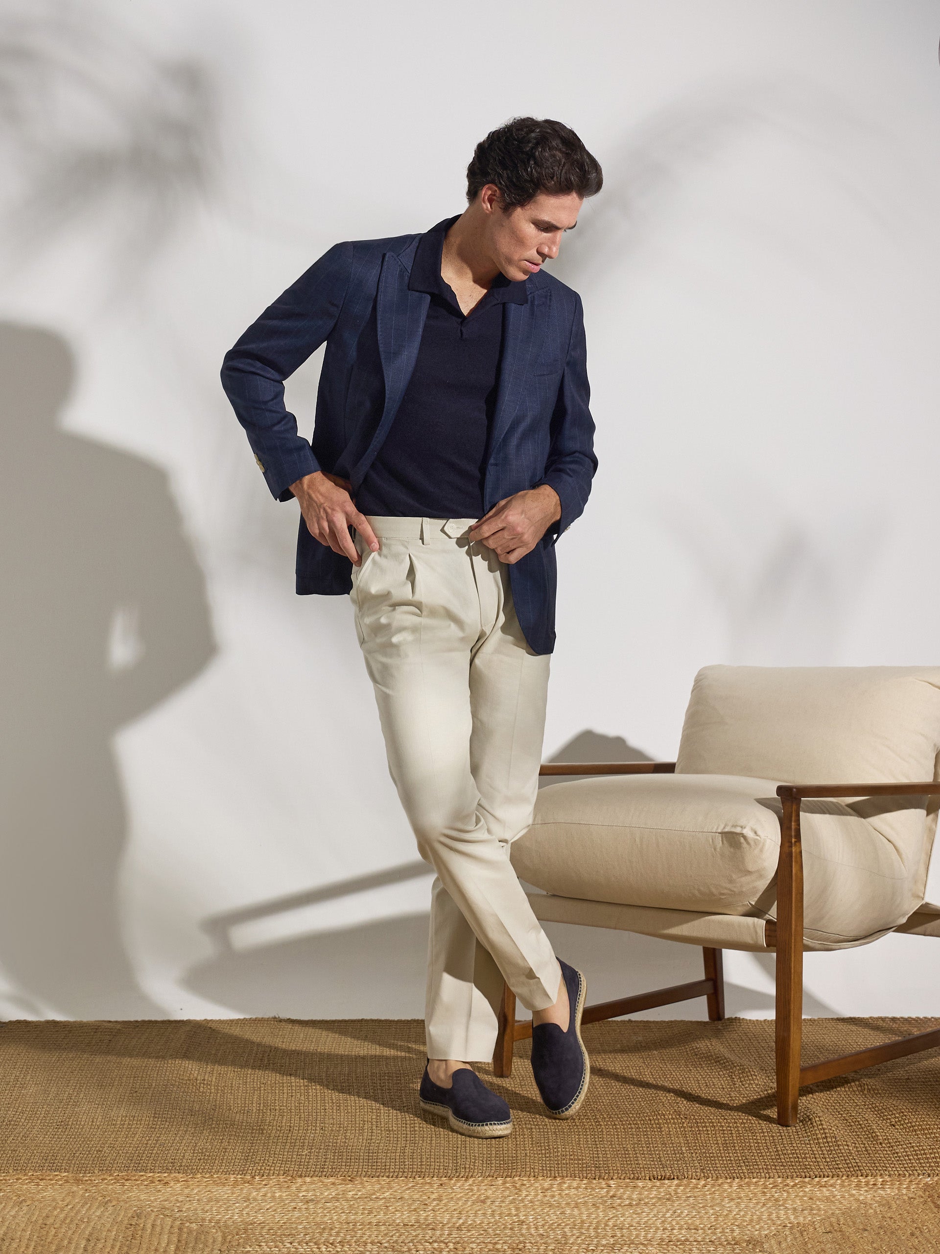 Americana unique diplomatica azul marino