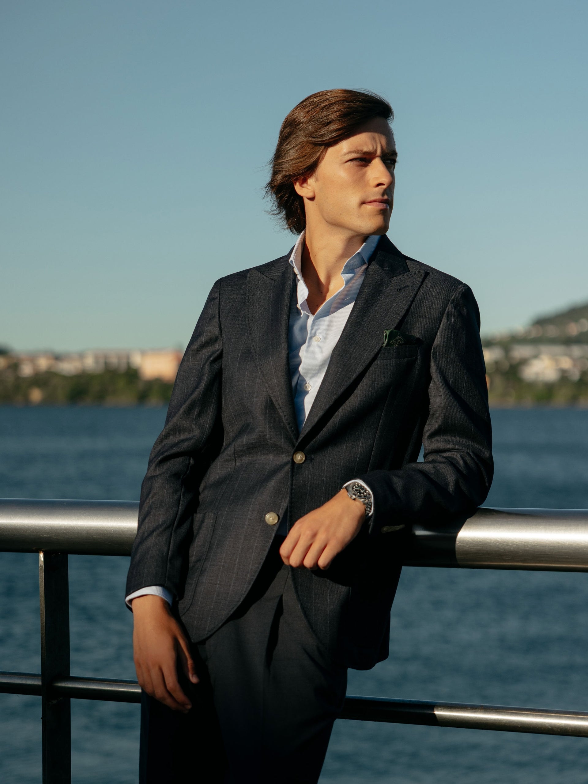 Veste blazer unique diplomatique bleu marine