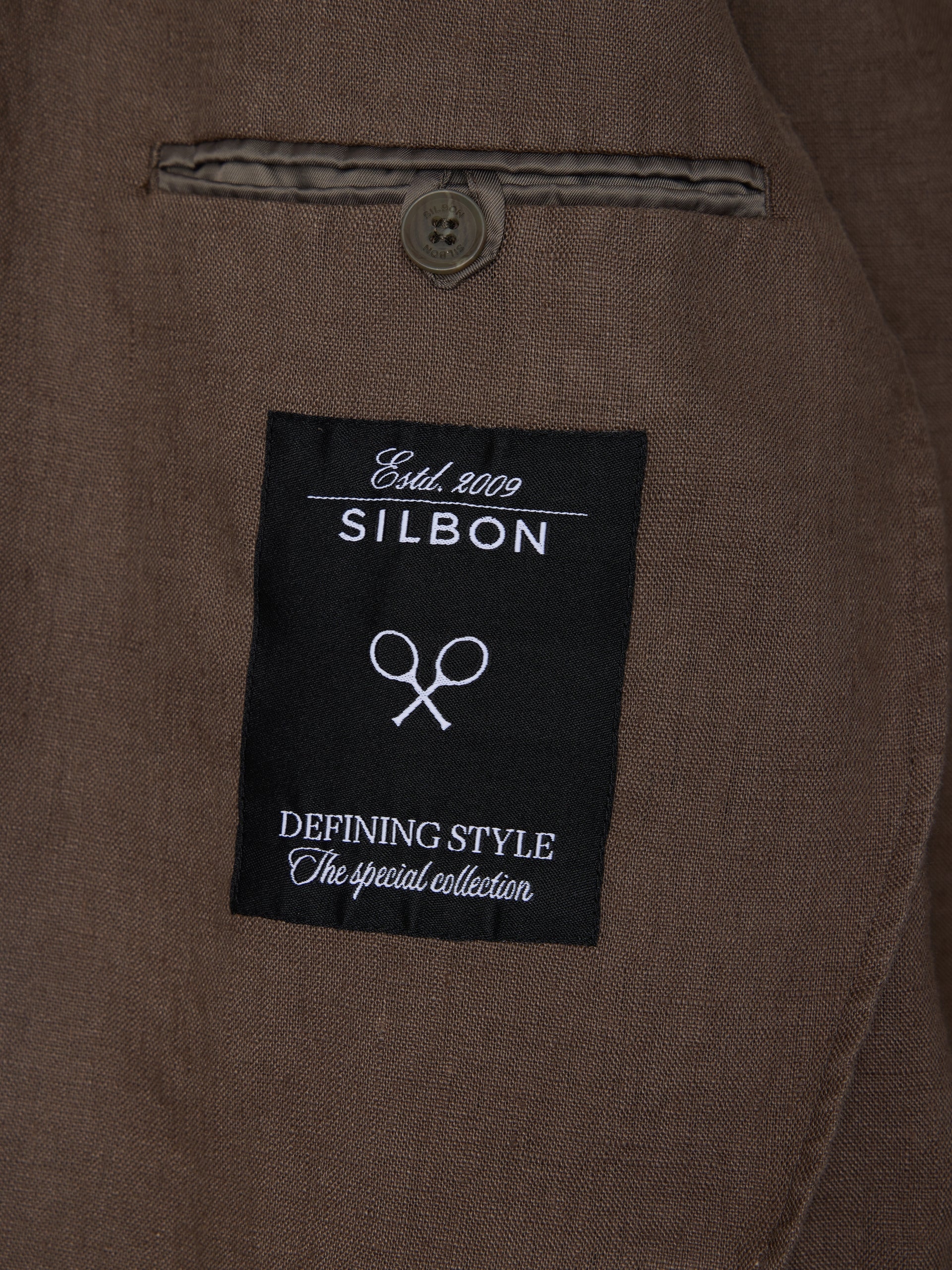 Brown comfort blazer