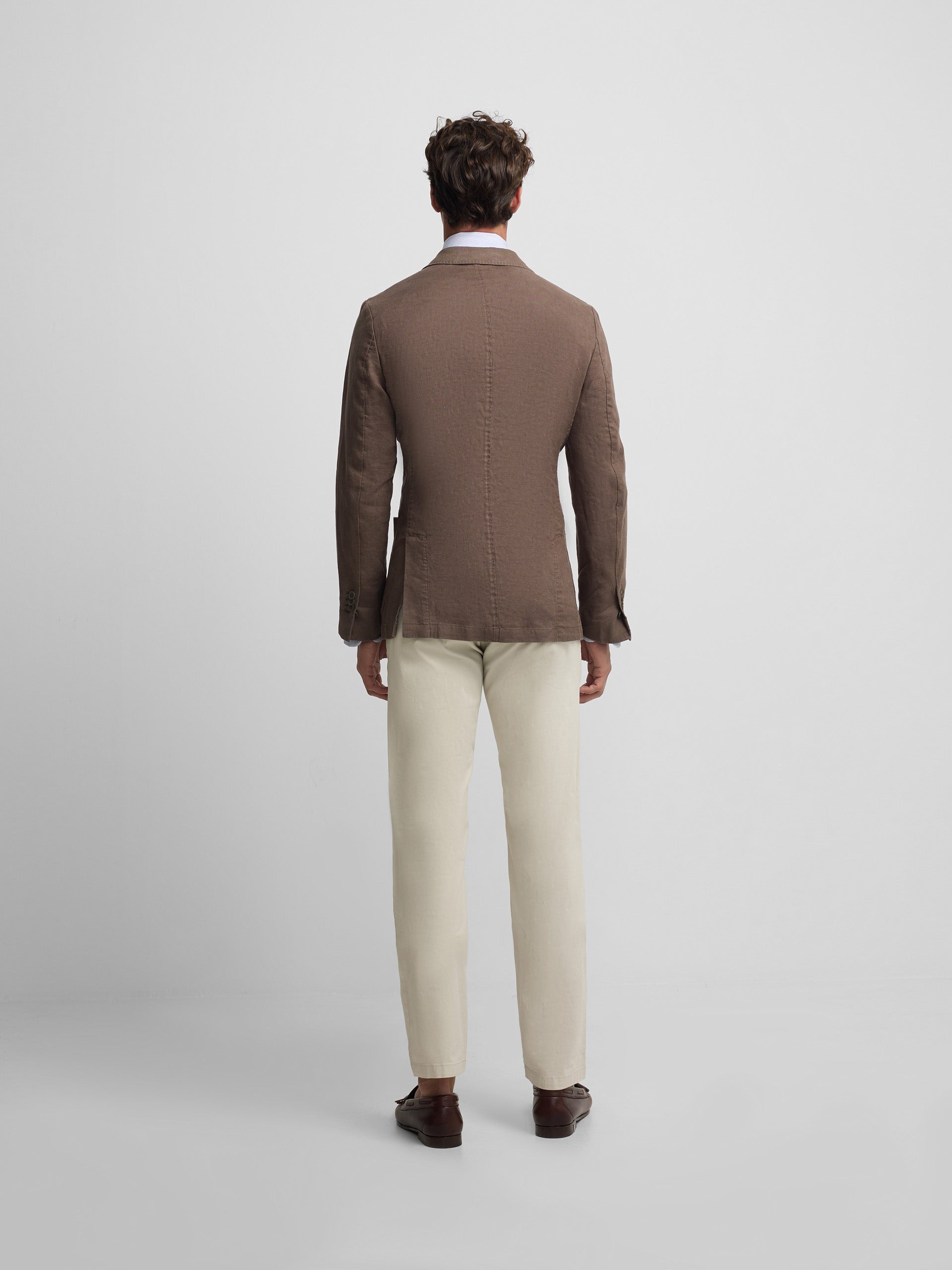 Brown comfort blazer