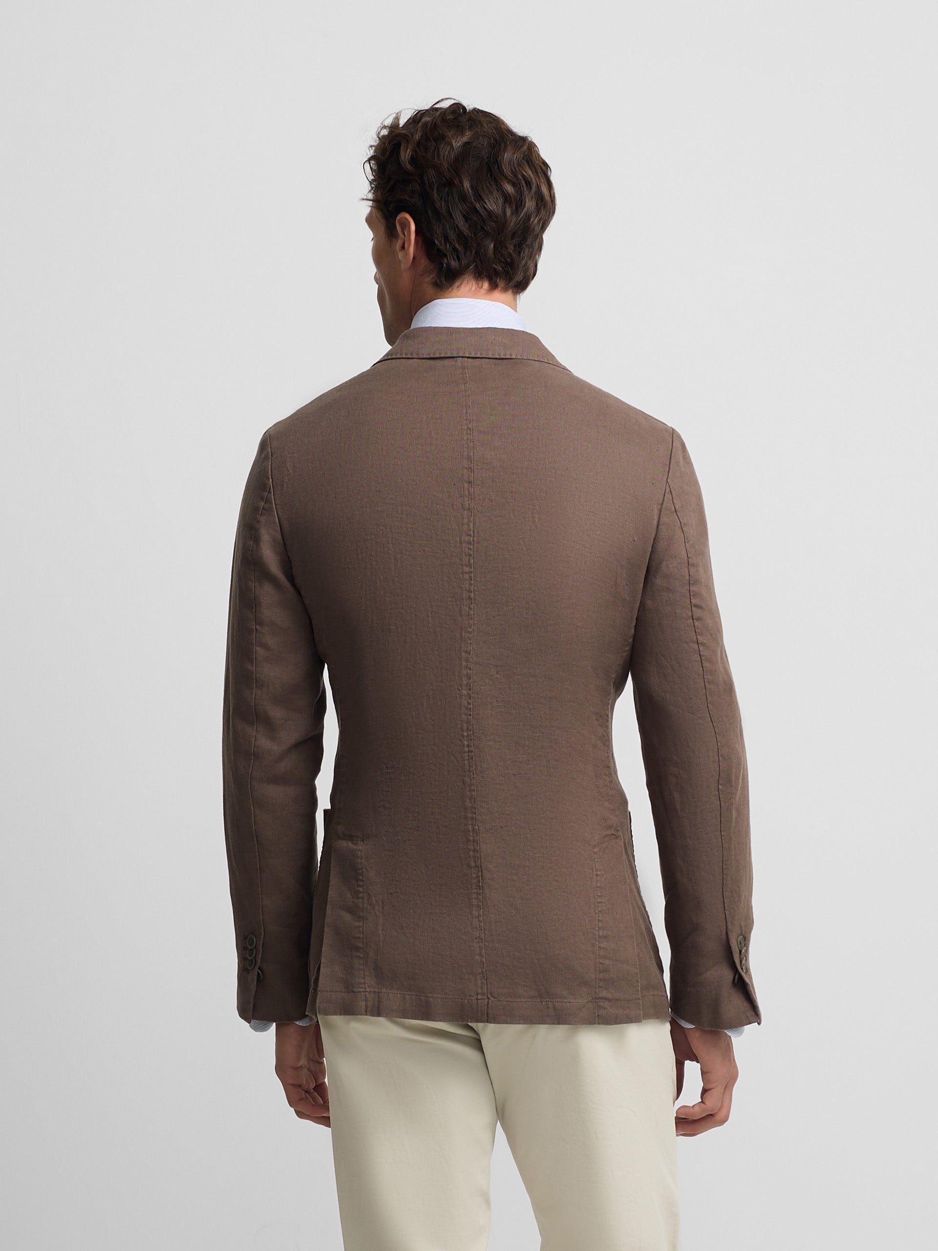 Brown comfort blazer