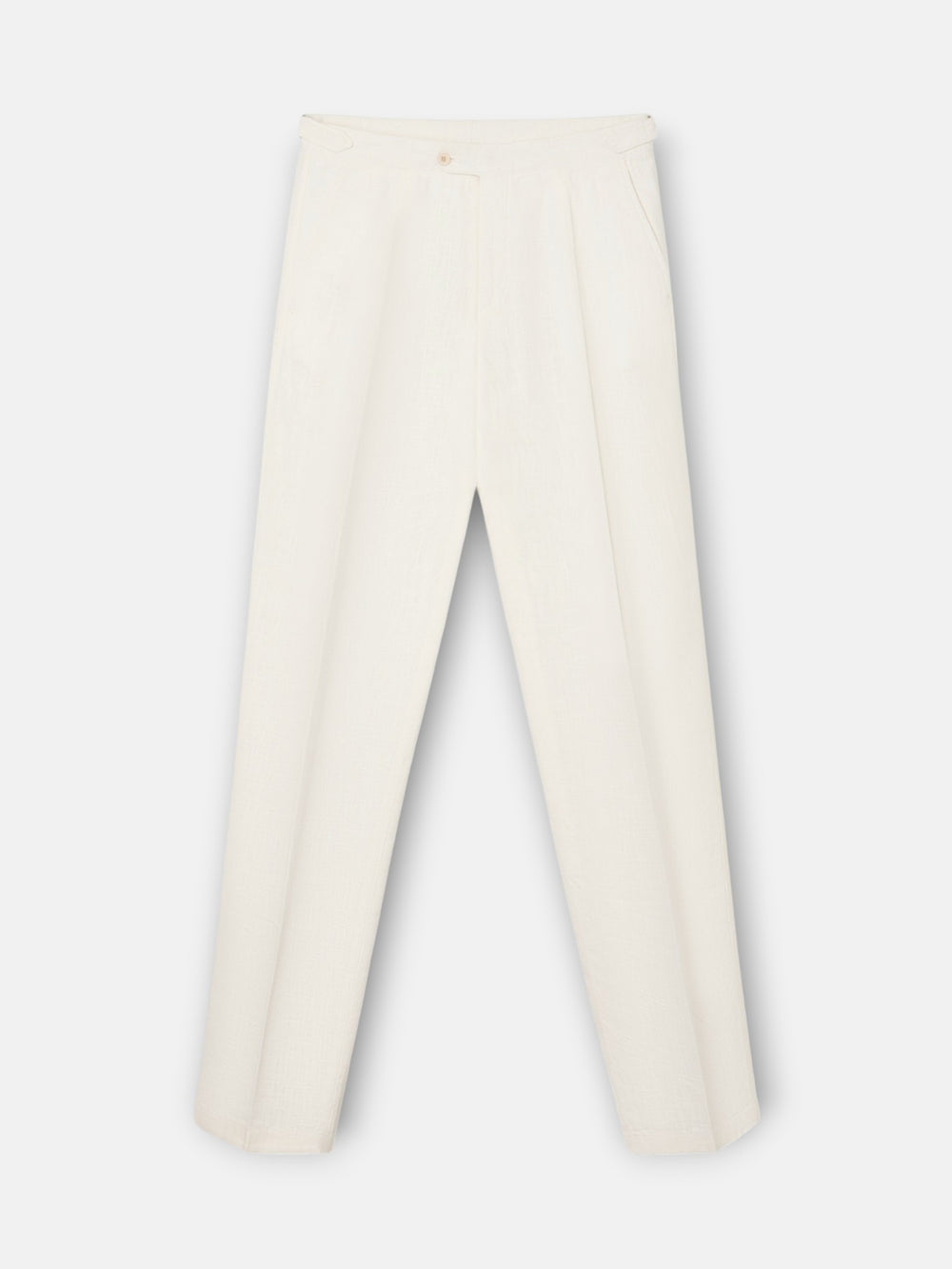 Pantalon unique pinzas beige