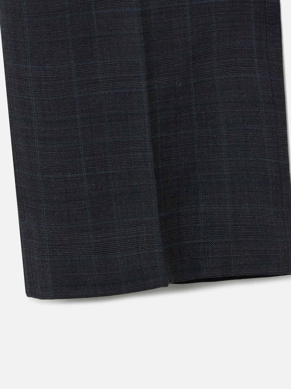 Gray prince of wales suit pants