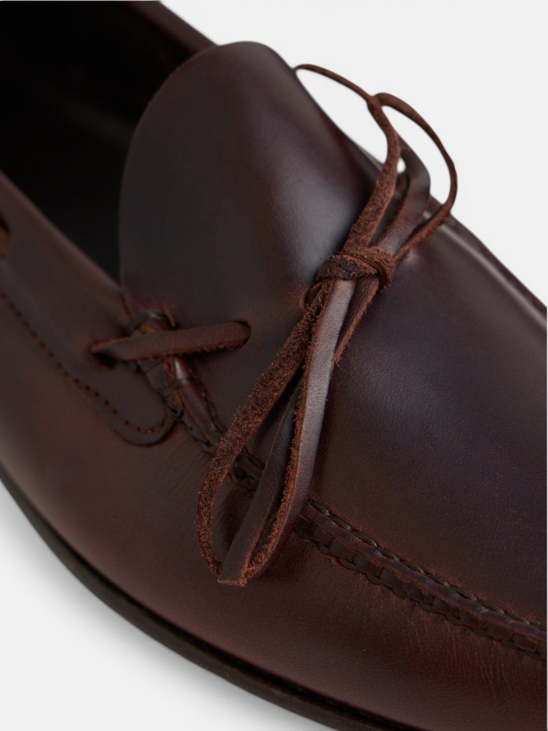 Unique penny loafer shoe