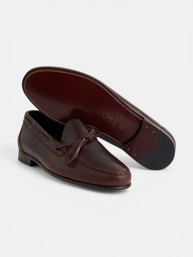 Unique penny loafer shoe