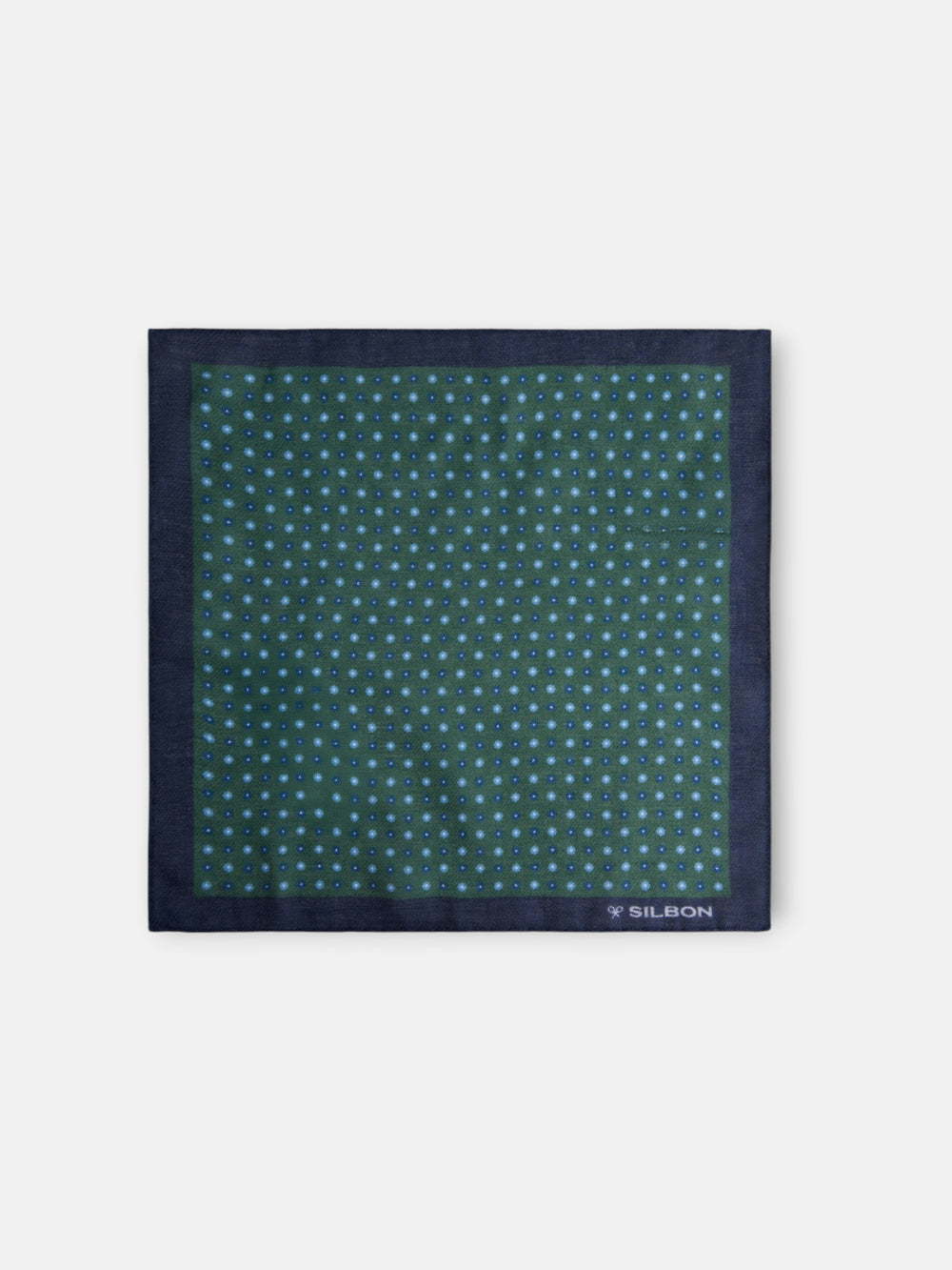 Pañuelo topos verde