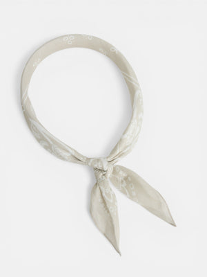 Unique beige bandana