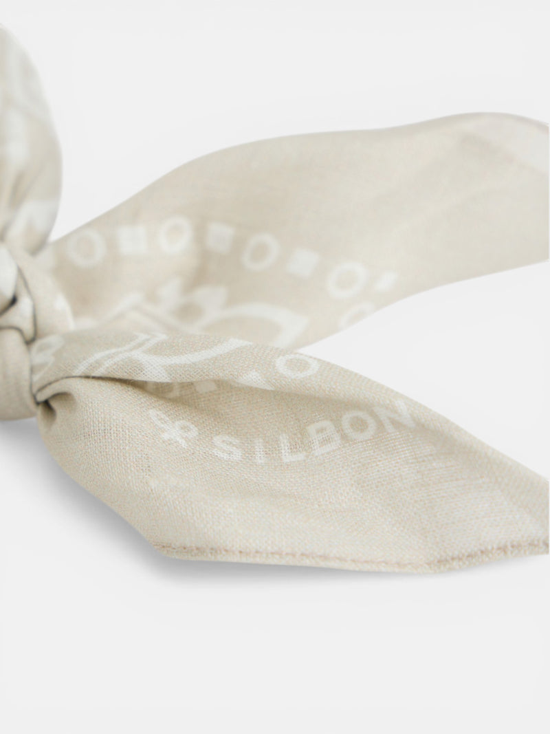 Unique beige bandana