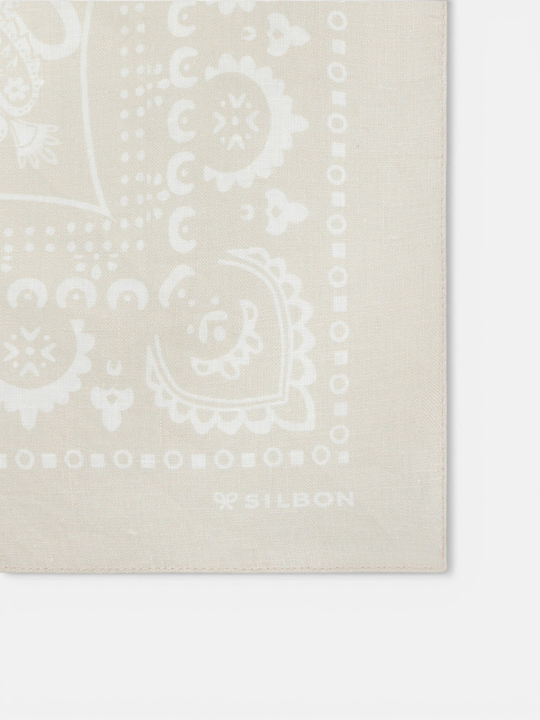 Unique beige bandana