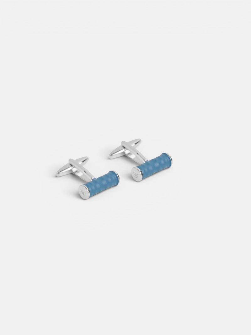 Gemelo empuñadura raqueta azul marino