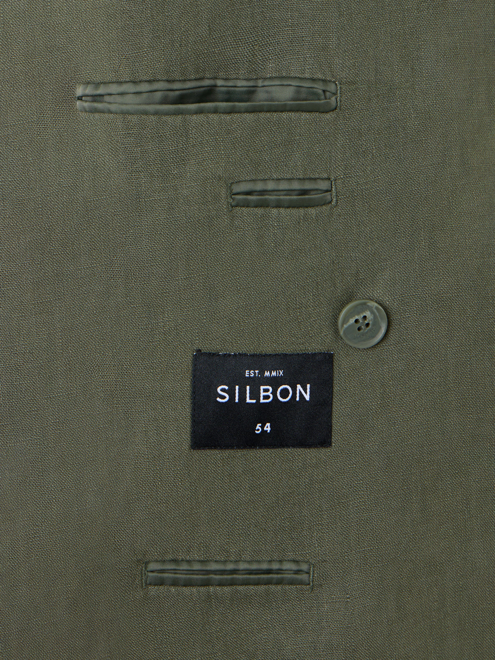 Americana cruzada comfort verde