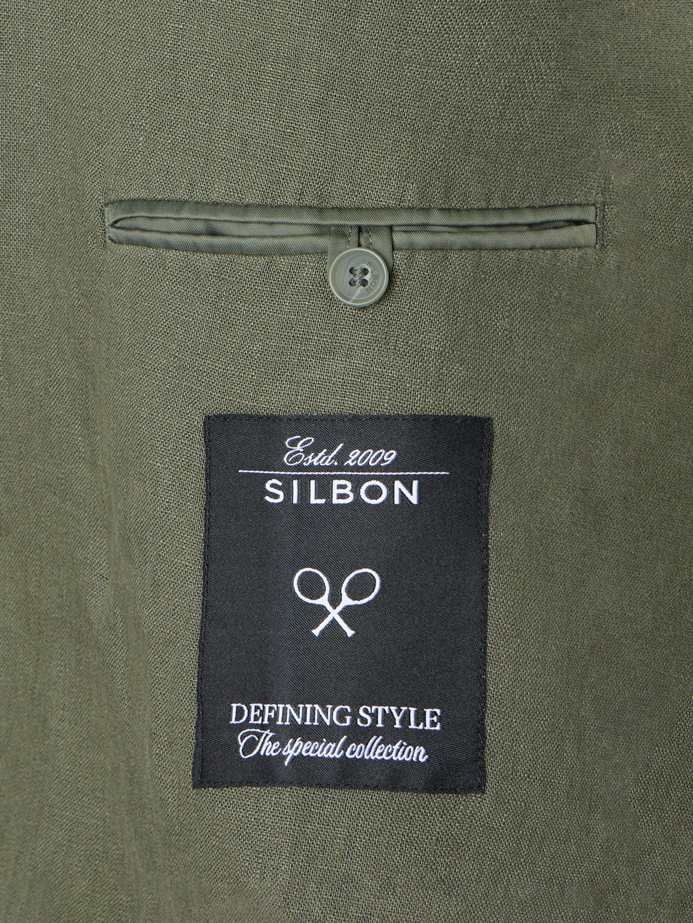 Americana cruzada comfort verde