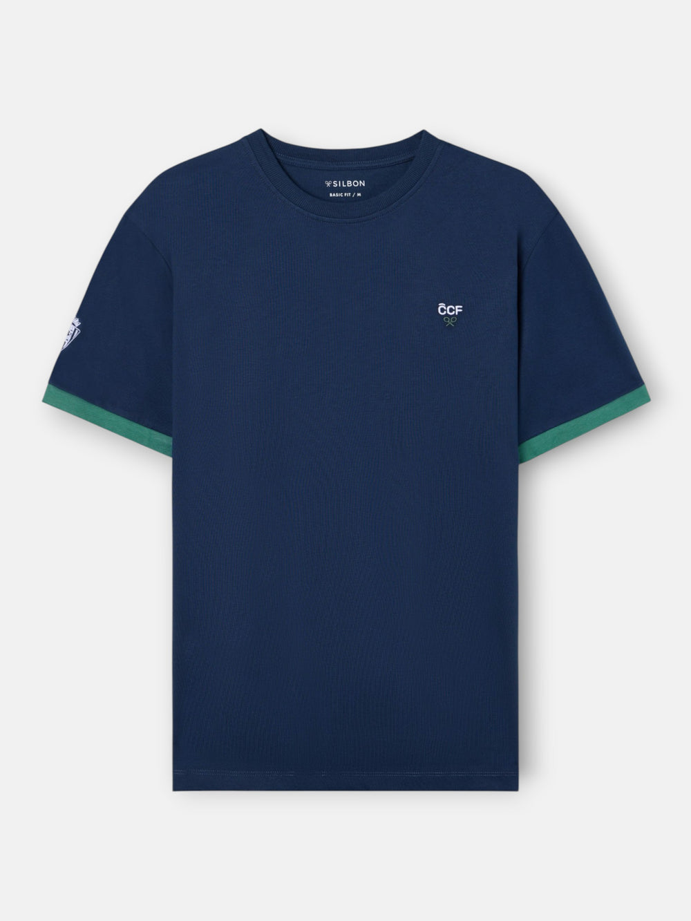 Silbon CCF navy blue t-shirt