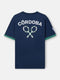 T-shirt Silbon CCF bleu marine