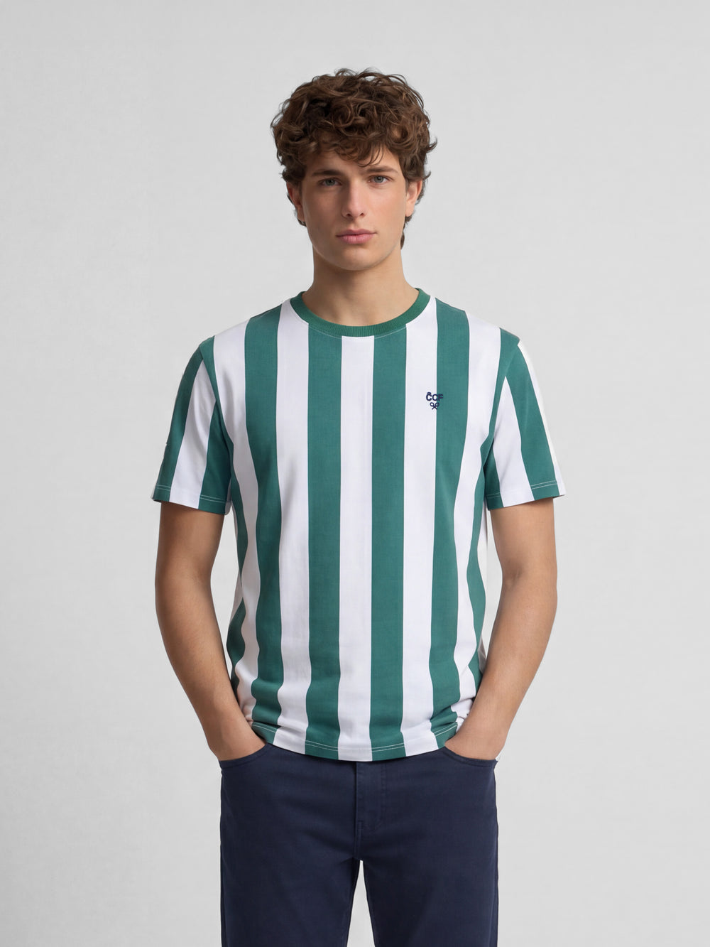 Silbon CCF striped t-shirt