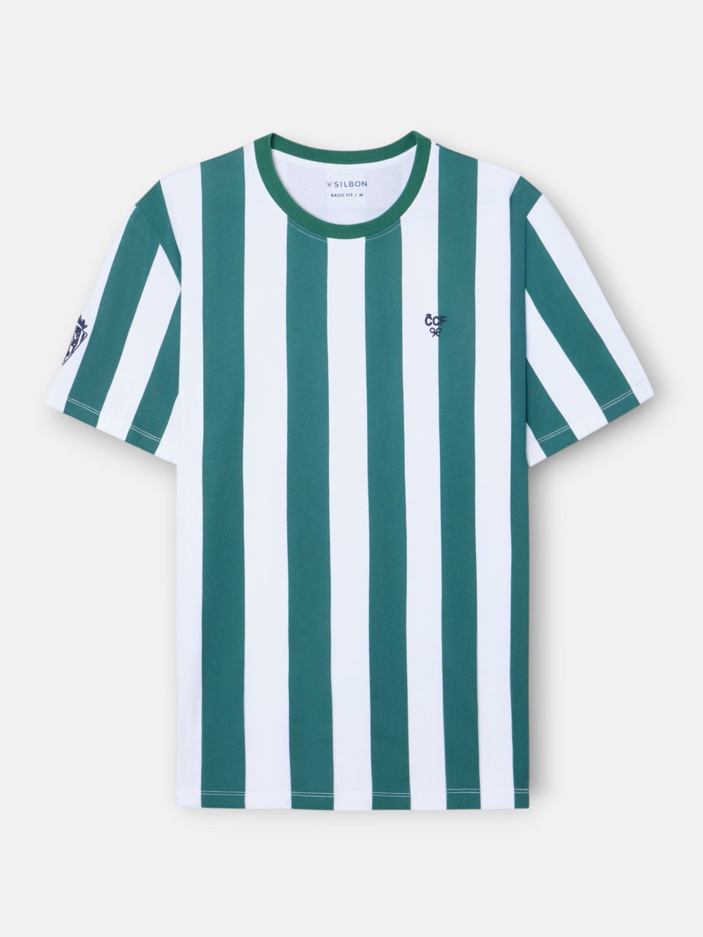 Silbon CCF striped t-shirt