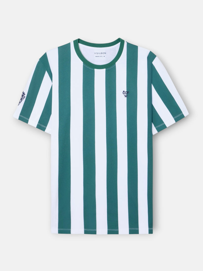 Camiseta silbon CCF franjas