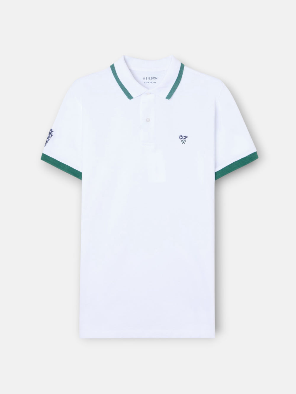 Silbon CCF white polo