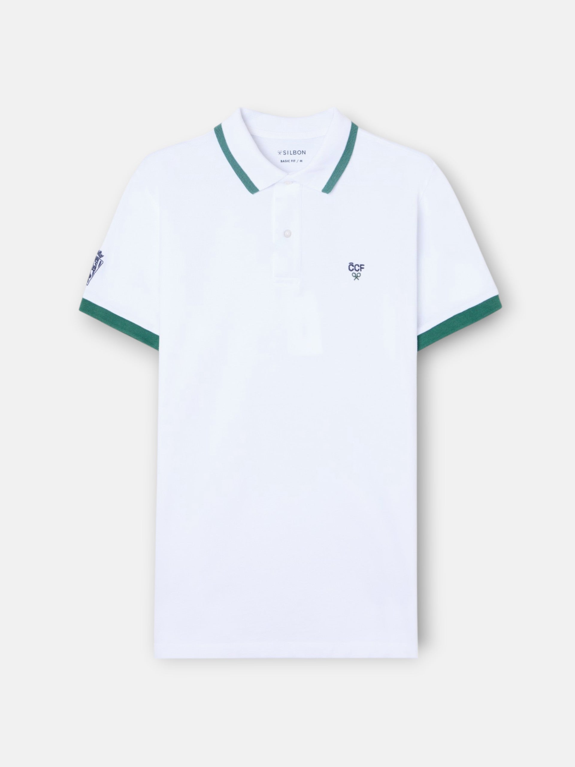 Polo Silbon CCF branco
