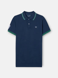 Silbon CCF navy blue polo