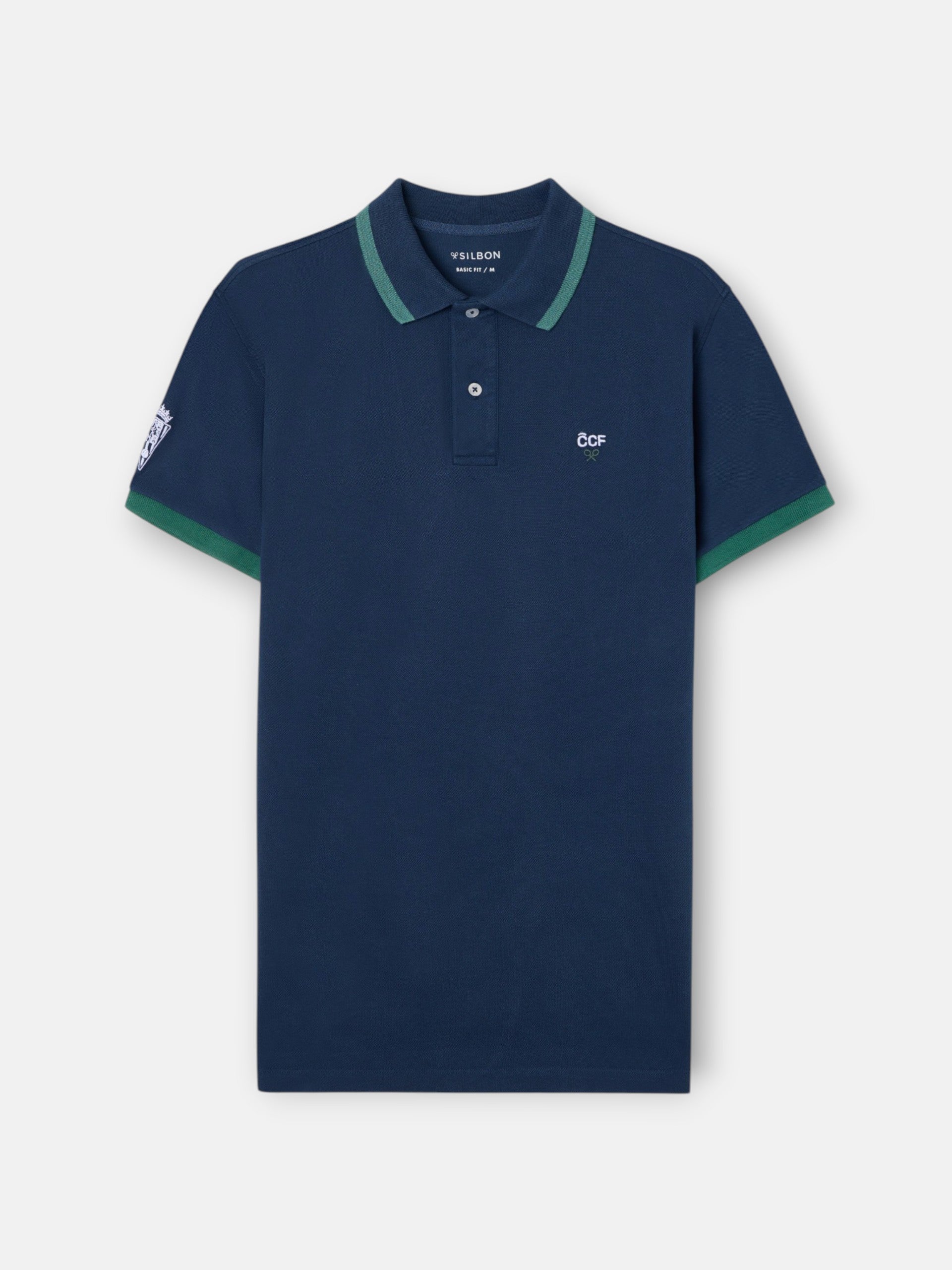 Polo Silbon CCF bleu marine
