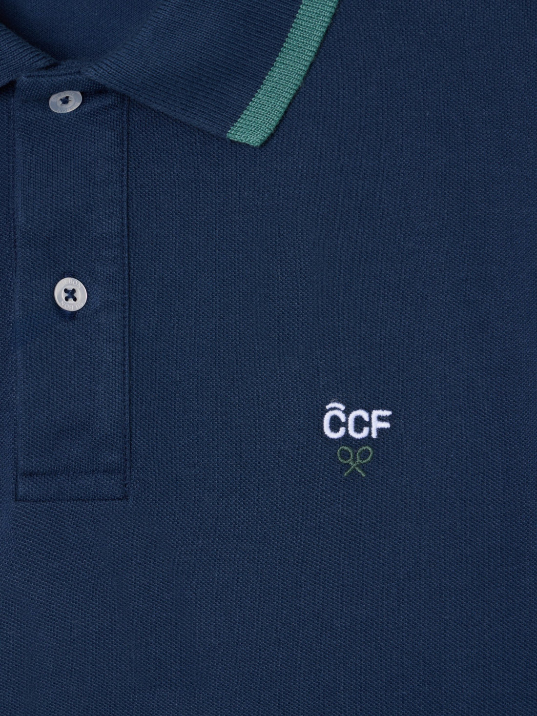 Polo Silbon CCF azul-marinho