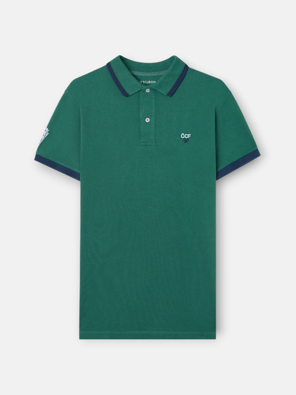 Silbon CCF green polo