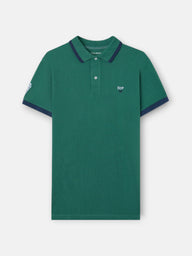 Silbon CCF green polo