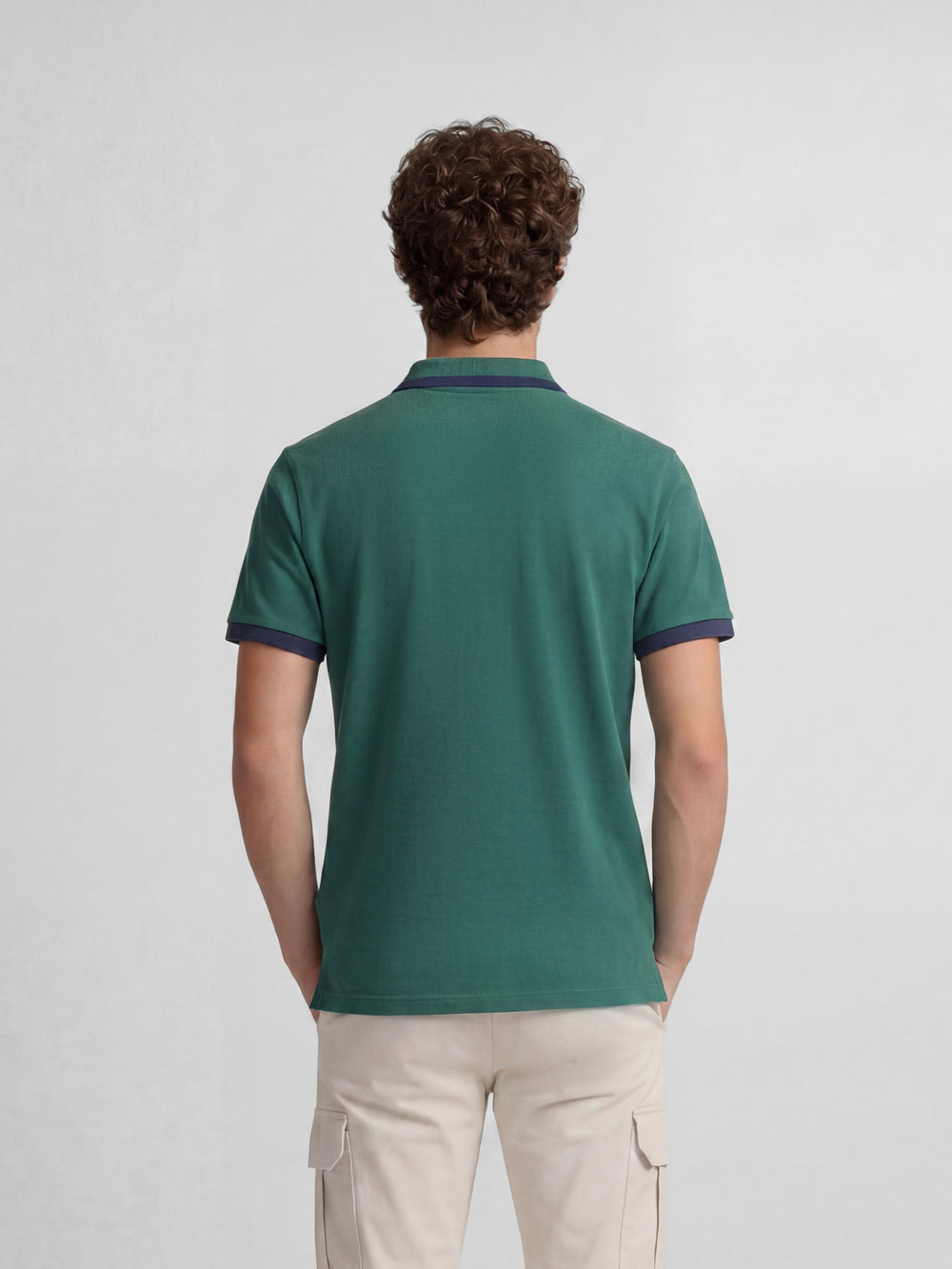 Silbon CCF green polo