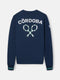 Sweat-shirt Silbon CCF bleu marine