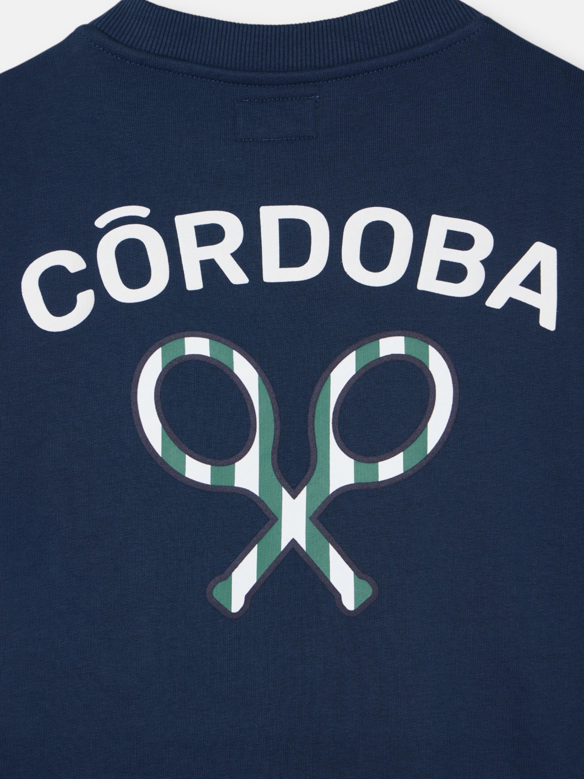 Sweat-shirt Silbon CCF bleu marine
