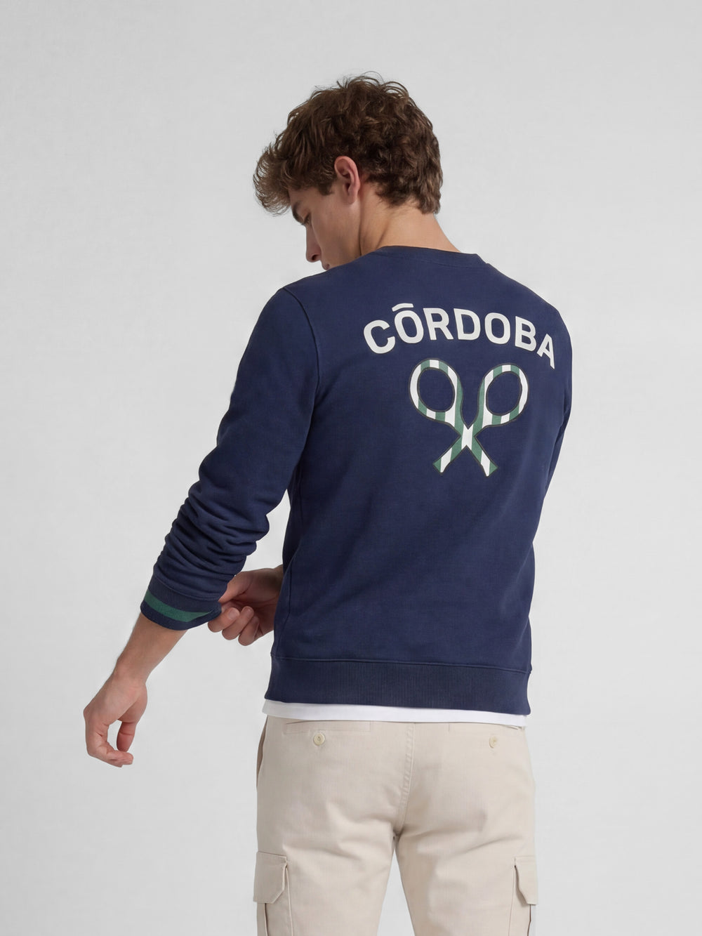 Silbon CCF navy blue sweatshirt