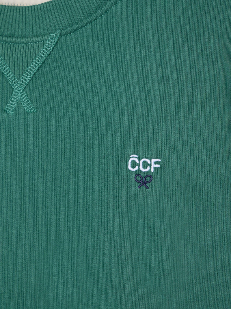 Sweatshirt Silbon CCF verde