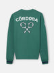 Sweat-shirt Silbon CCF vert