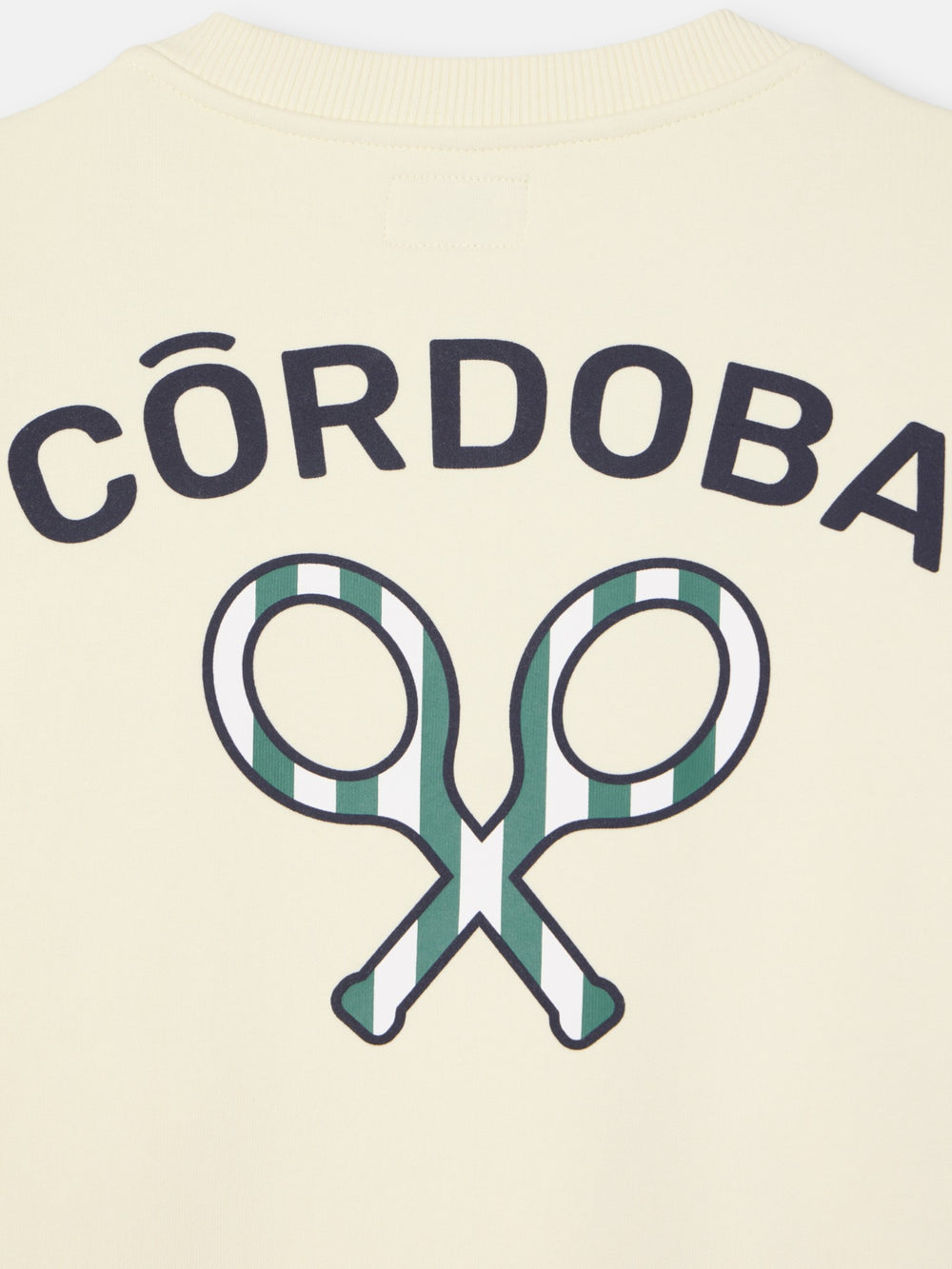 Sweat-shirt Silbon CCF crème