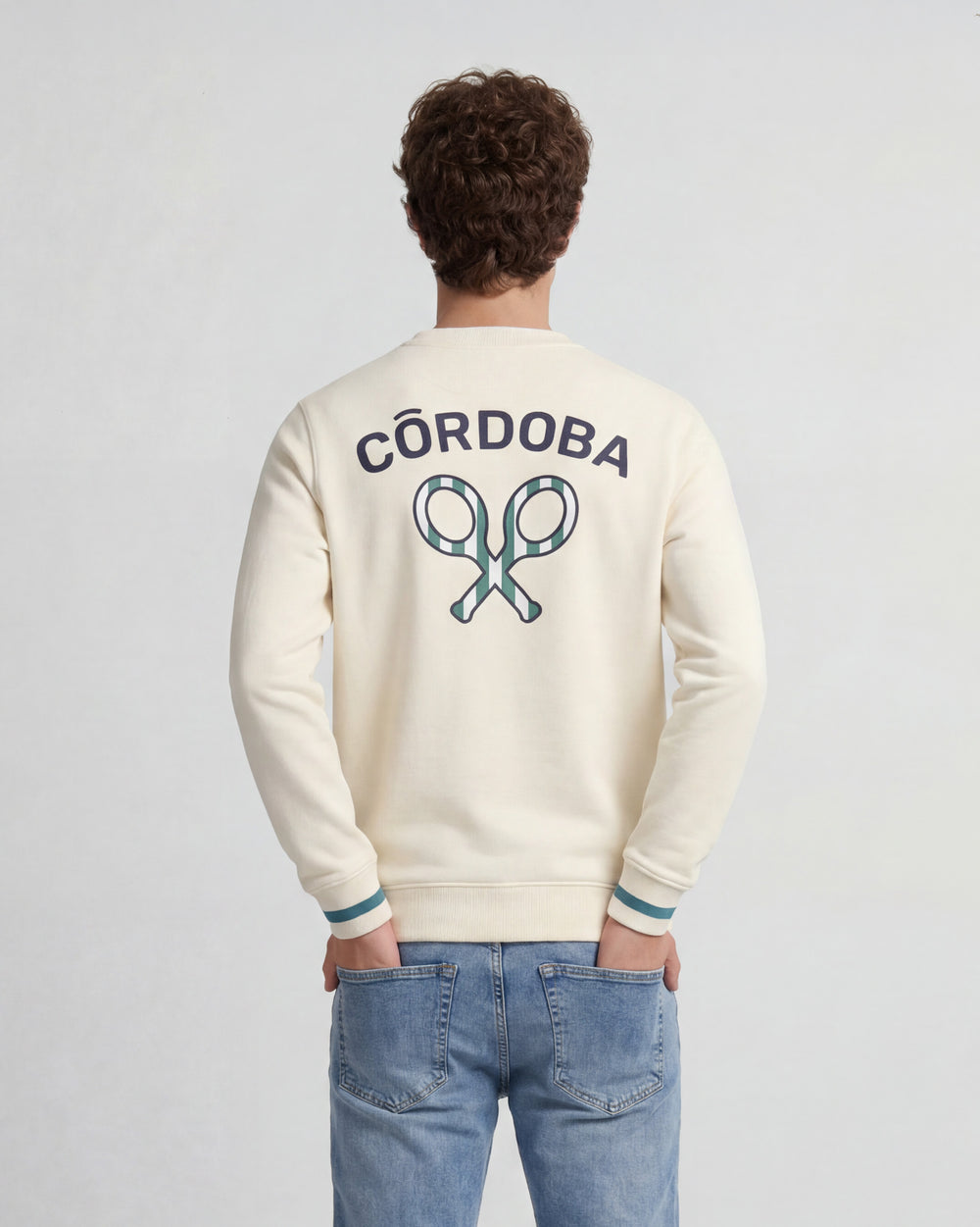 Silbon CCF cream sweatshirt
