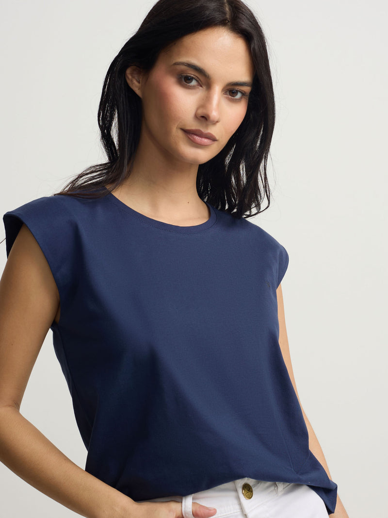 Camiseta woman sun azul