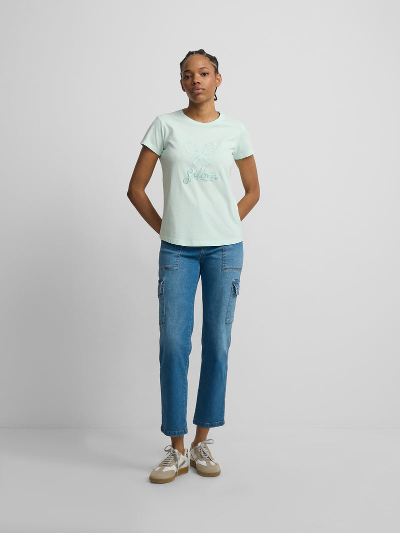 Camiseta woman clasica verde