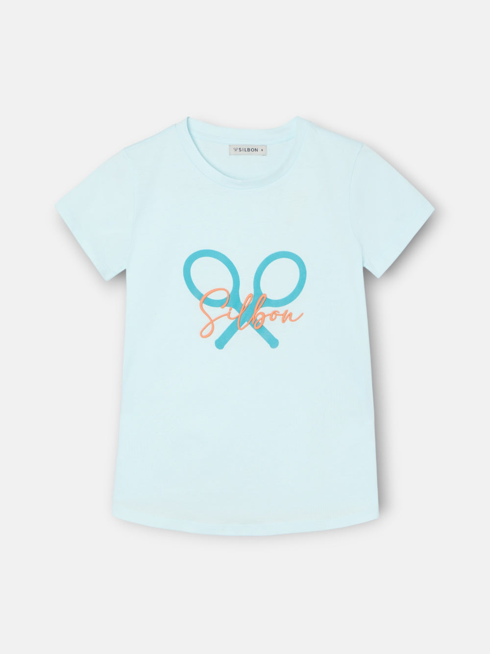 Camiseta woman clasica raqueta verde