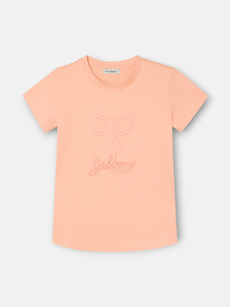 Camisola clássica laranja mulher