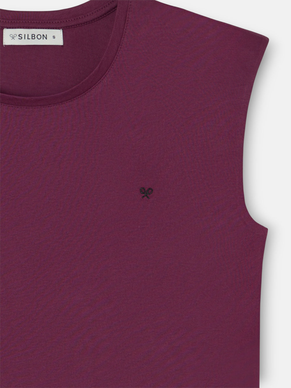 Women's sun burgundy t-shirt