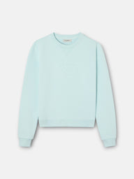 Women's classic Silbon light blue sweatshirt