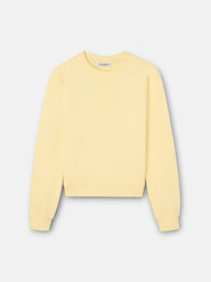 Classic yellow Silbon women's sweatshirt