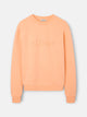 Sudadera woman bordado silbon naranja