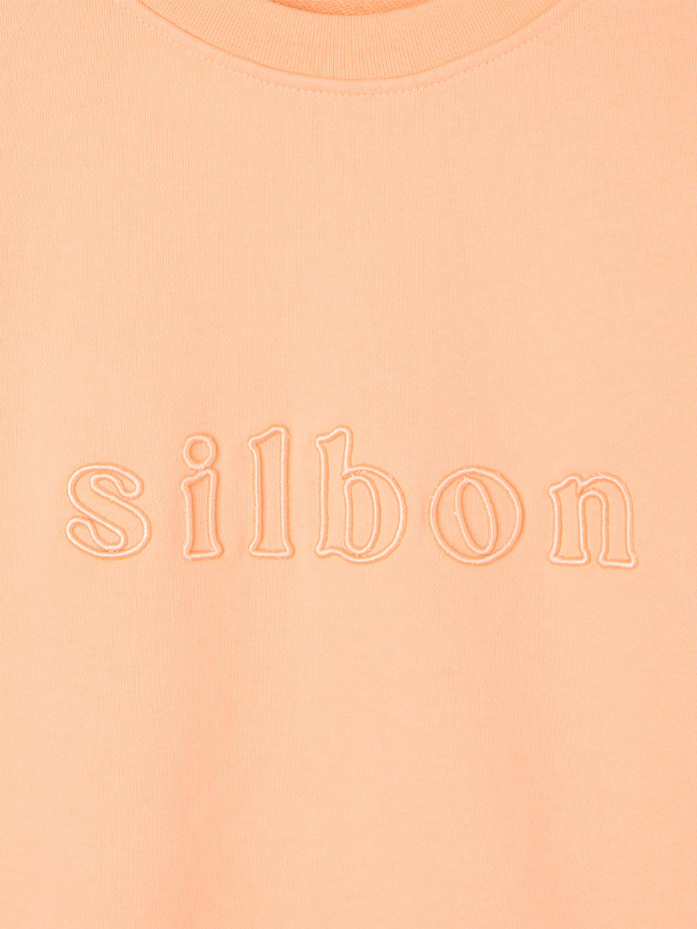 Sudadera woman bordado silbon naranja