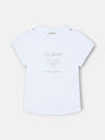 Camiseta woman roll out have a nice day blanca