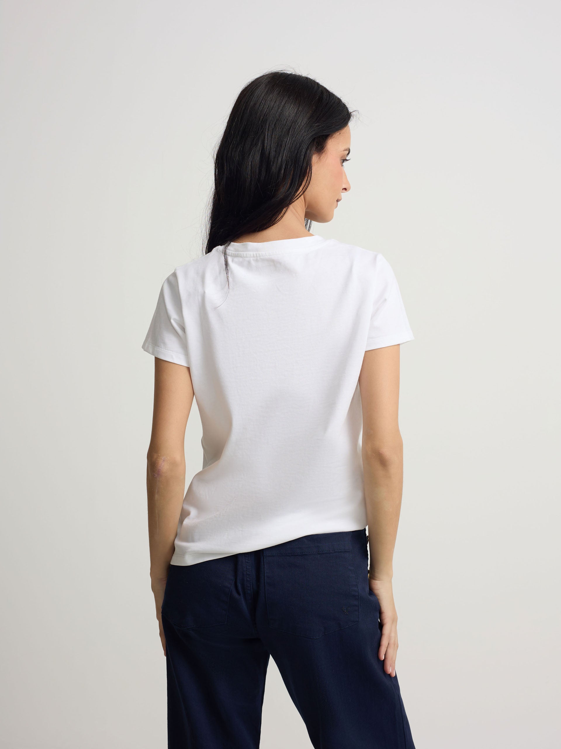Women's Paradiso white t-shirt