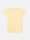 Camiseta woman silbon smile amarilla