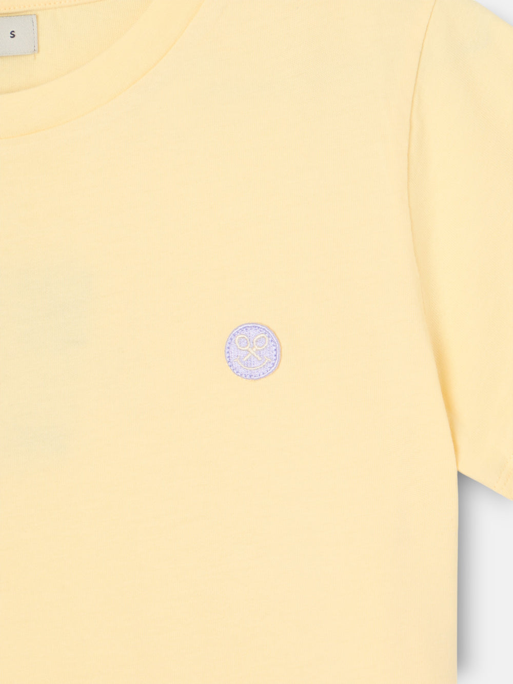 T-shirt jaune Silbon Smile pour femmes